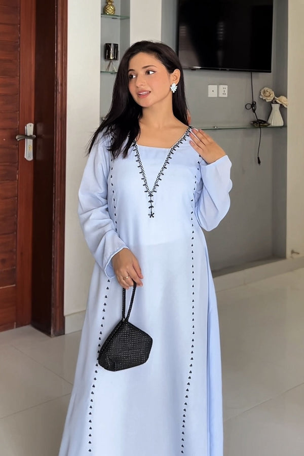 Trisha: Hand Embroidered Dress - 481